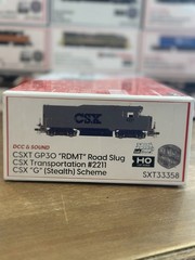 Scale trains HO EMD GP30 RDMT Road Slug CSX #2211 DCC&Sound Light Used