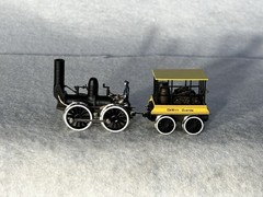 Vintage Bachman “The De Witt Clinton” Steam Engine/3-Coach Passenger Set HO
