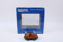 Industrial Rail O Gauge IR-2000 Powered Hand Car with Figures
