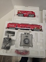 Coca-Cola Thru The Years F3 Train Set Bradford Exchange Hawthorne Village