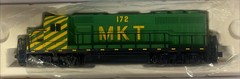N Scale Atlas 48529 DCC Equipped GP-40 MKT #172 John Deere Locomotive Engine