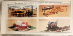 Battery Operated Train Set + 2 Classic Streetcars + Bachmann Steel Caboose – NIB