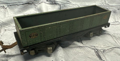 Vintage Lionel Lines Prewar No. 512 Green Gondola Standard Gauge Tinplate Train