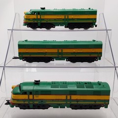 Marx 901 Vintage O Gauge Western Pacific F3 ABA Diesel Locomotive Set
