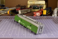 HO SHELL F series Bachmann Burlington Northern cab insert SH5