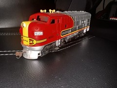 HO Santa Fe Dummy locomotive