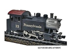HO Scale PENNSYLVANIA 0-4-0 Tank Locomotive Model Power New in Box 96501