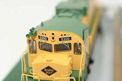 Bowser HO Scale Reading Rocket Alco C630 Diesel Locomotive #5300 DCC Ready LED