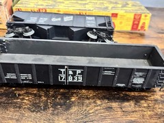 VTG WESTBROOK O SCALE TEXAS PACIFIC GONDOLA KMT KUSAN FREIGHT CAR RAILWAY TRAIN