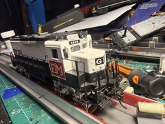 Ho Scale EMD GP30 demonstrator unit