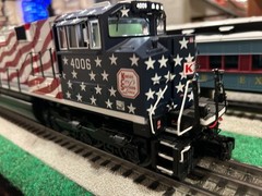 MTH 20-21157-1 Kansas City Southern Veterans SD70ACe Diesel PS 3 LN/BOX