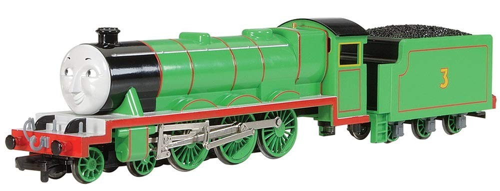 Bachmann Trains 58745 Green Thomas & Friends Thomas and Friends-Henry Engine wit