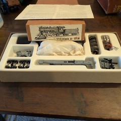 VINTAGE ROUNDHOUSE HO SCALE 4-4-2 ATLANTIC STEAM ENGINE KIT