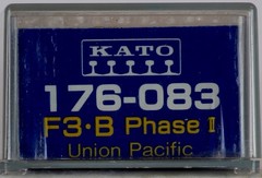 Kato 176-083 “N” Scale Union Pacific F3B Diesel Phase II #905B NEW