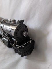 Lionel O Gauge #249E Steam Locomotive Pre-War, Gunmetal & Whistle Tender #265W
