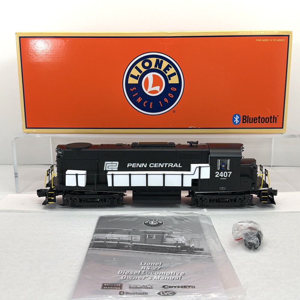 Lionel Legacy 2233361 Penn Central RS-27 Diesel O Gauge Used Bluetooth #2407