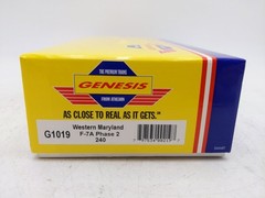 Athearn G1019 HO Scale Western Maryland F-7A Phase 2 EX/Box