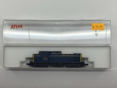 Atlas HO 4402 RS-1 Diesel Santa Fe 2396 Blue/Yellow by Kato for Atlas
