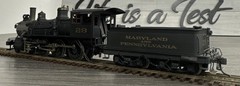Gem Models HO Brass #GN-108 Ten Wheeler Maryland & Pennsylvania 4-6-0 #28 Tested