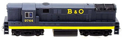 HO Bachmann Spectrum 81224 FM H16-44 B&O Baby Trainmaster #9744 NIB