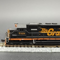 KATO D&RGW Rio Grande EMD SD45 Locomotive #5328 N Scale Tested Japan Read