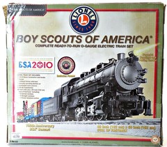 Lionel 6-30123 Boy Scouts of America Freight Set Track/Transformer 2010 LN