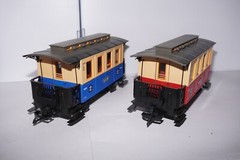 Bod ] LGB G Scale 70302 Starterset Locomotive Moncalieri with Sound + 2 Cars