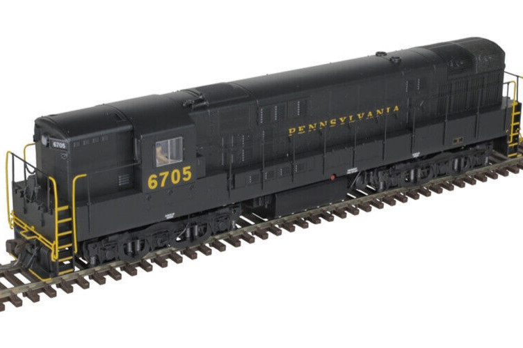 ATLAS 10004122 HO SCALE Pennsylvania RR #6703 PH.2 Brunswick Green STANDARd DC