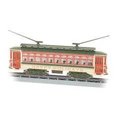 Bachmann Industries N Brill Trolley Christmas BAC61085 N Locomotives