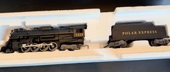 Lionel 6-28649 O Polar Express 2-8-4 Berkshire Steam Locomotive & Tender #1225