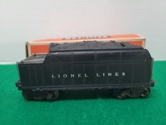 Lionel 2466 Tender silver letterng With Box
