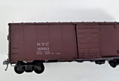 HO scale New York Central box car NYC 165933 vintage