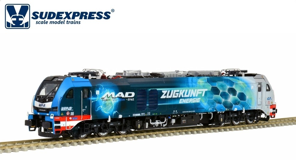 Sudexpress BSAS Eurodual 159 Locomotive S1592091 HO Scale DCC Ready
