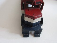 SHELL ONLY HO SD45 hand painted red white blue
