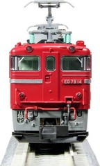 KATO 3076-3 Electric Locomotive ED79 with Single-armed Pantograph N Scale