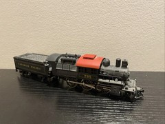 Mehano HO Canadian Pacific 2-6-0 Mogul Steam Locomotive w/ Tender Light – VIDEO