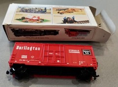 HO Scale Bachmann Burlington Route CB&Q 19820 41′ Hi-Cube Box Car Model Train