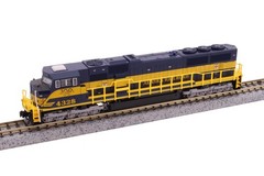 Kato 176-6412-DCC N Alaska 100 Year Anniv SD70MAC Diesel Locomotive w/DCC #4328