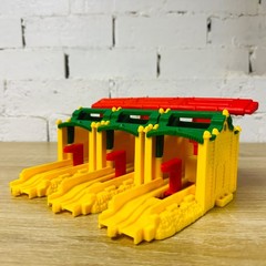 Speedy Launching Thomas Track Tidmouth Sheds Take n Play Along Push Metal Trains
