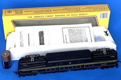 Mehano Pennsylvania Engine #4828 GG-1, In box, Nice condition Black