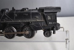 Lionel 6110 Steam Locomotive O O-27 Gauge Scout 2-4-2 Postwar And Penn Tender