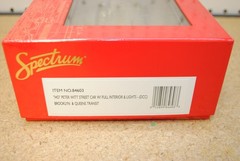 Bachmann Spectrum HO Peter Witt Street Car EMPTY BOX w/Decal Sheet
