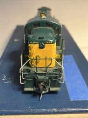 HO Scale ALCO Models Brass C&NW RSD 4&5 #1665 DC TESTED READ DESCRIPTION