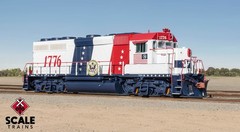 Scaletrains HO Bicentennial WP Western Pacific GP40 #1776 DCC & LokSound NEW