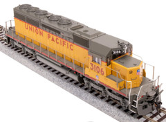 BROADWAY LIMITED 9048 HO SCALE EMD SD40 UP 3106 No-Sound DC / DCC-Ready