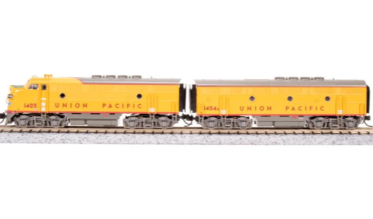 BROADWAY LIMITED 7727 N EMD F3 AB SET UP 1405/1404C A-UNIT PARAGON4 SOUND/DC/DCC