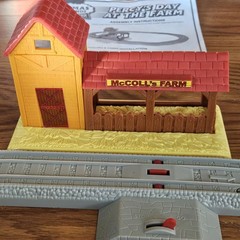 Thomas the Tank Engine Farm Percy McColl Green Train Full Track Station Freight
