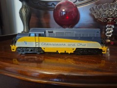 HO Chesapeake & Ohio C&O Railroad Railway 1845 Train Engine Yugoslavia