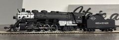 Pacific Fast Mail HO Brass Berkshire 2-8-4 Steam Locomotive Custom Painted/Used!