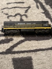 Vintage HO Scale Diesel Seaboard Coast Line 1709 Classic Rail Untested